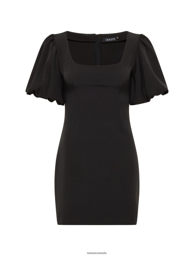 Nana's Canada Black Gigi Dress V06HD228