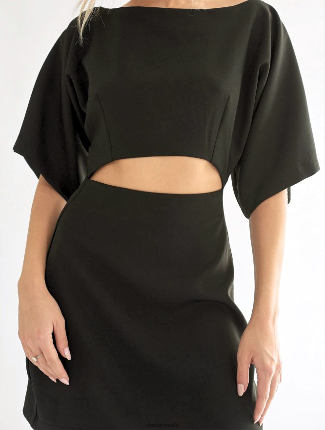 Nana's Canada Black Tessa Dress V06HD226