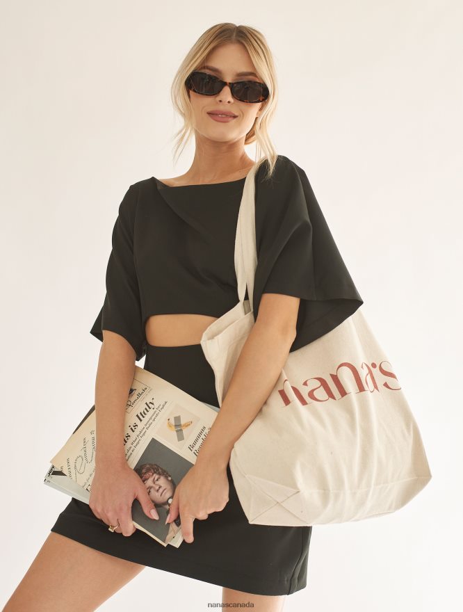 Nana's Canada Black Tessa Dress V06HD226