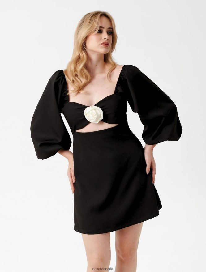 Nana's Canada Black Wonder Dress V06HD29