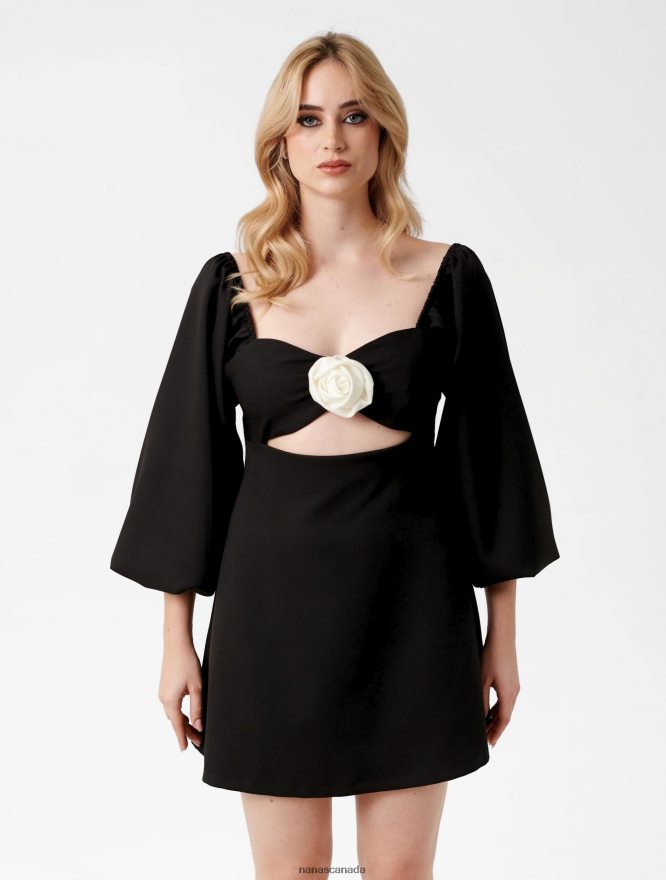 Nana's Canada Black Wonder Dress V06HD29