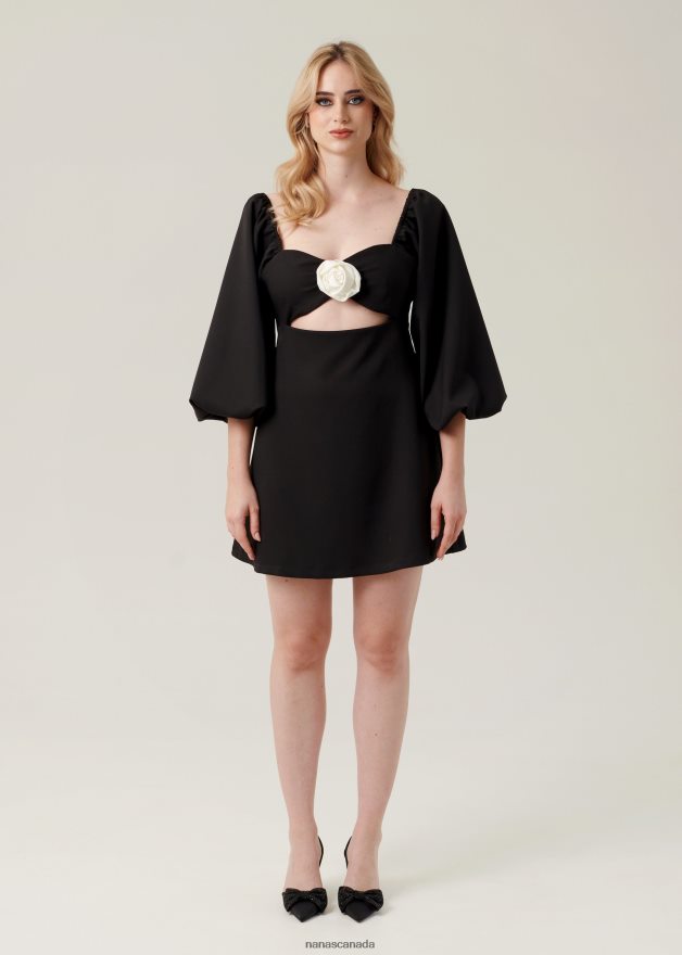 Nana's Canada Black Wonder Dress V06HD29