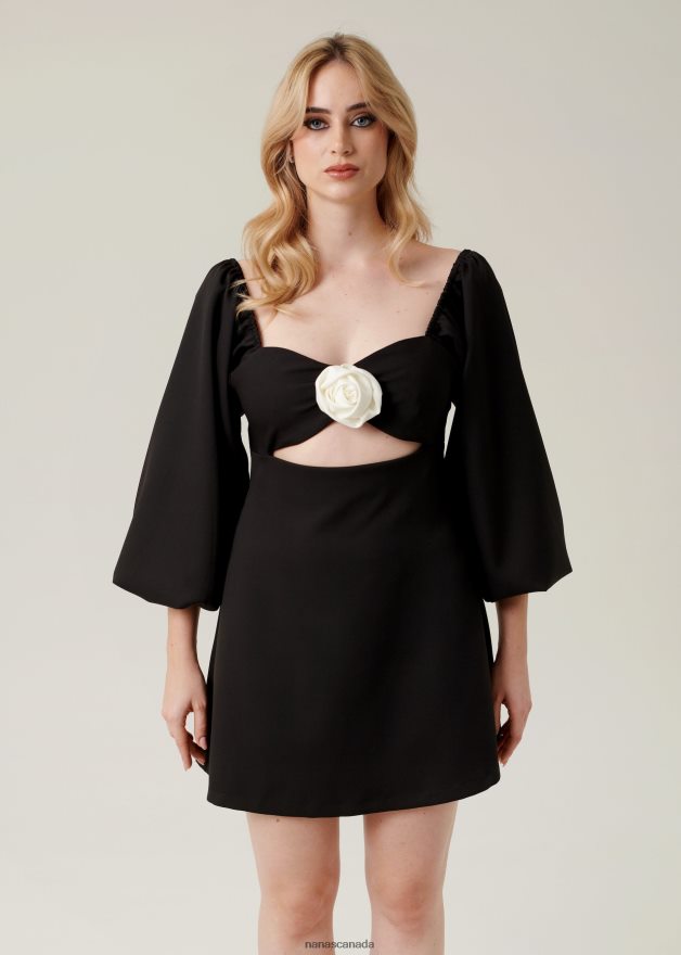 Nana's Canada Black Wonder Dress V06HD29