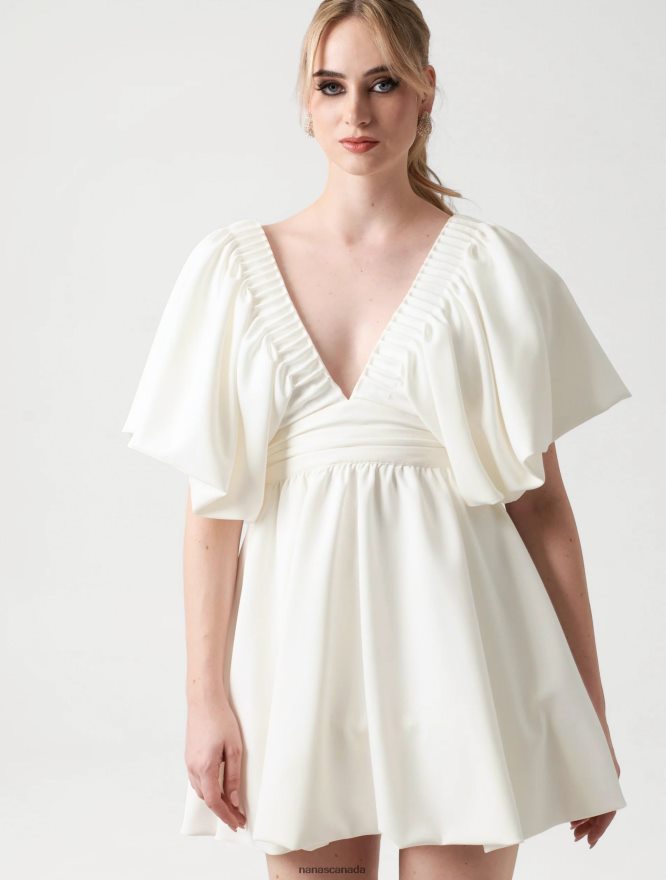 Nana's Canada Ecru Gaia Dress V06HD222