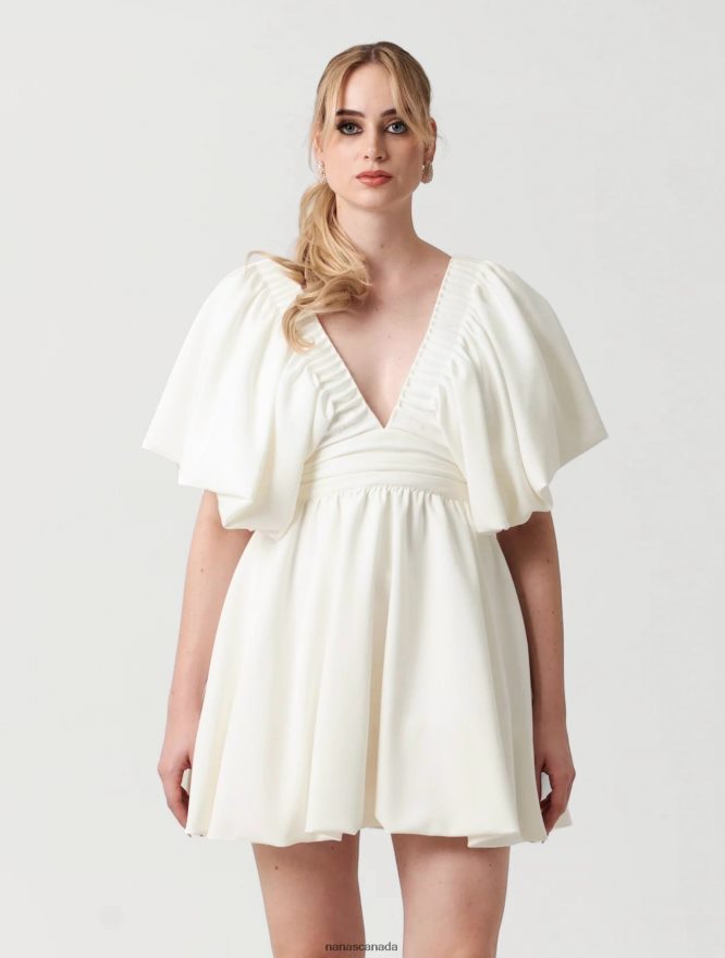 Nana's Canada Ecru Gaia Dress V06HD222