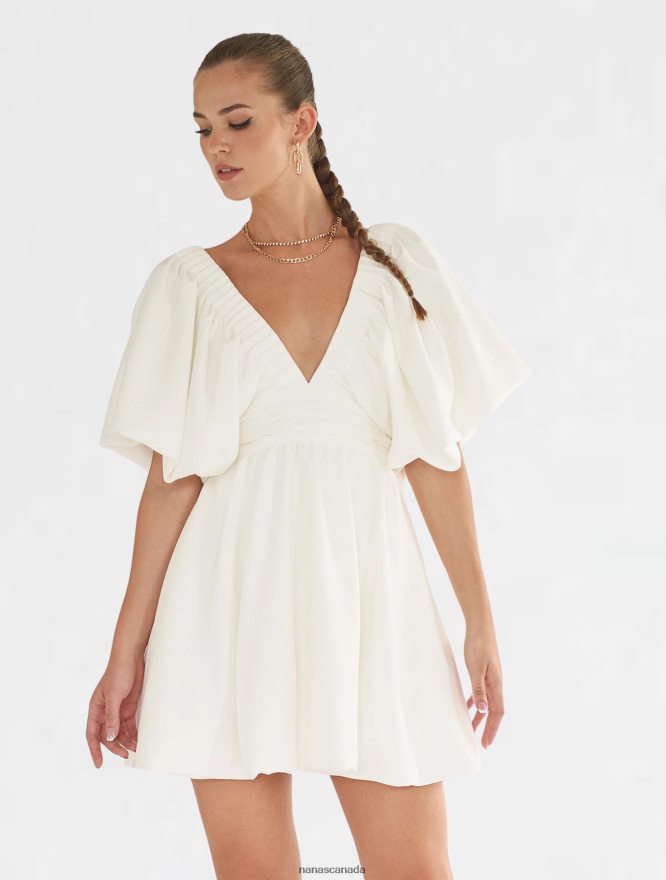 Nana's Canada Ecru Gaia Dress V06HD222