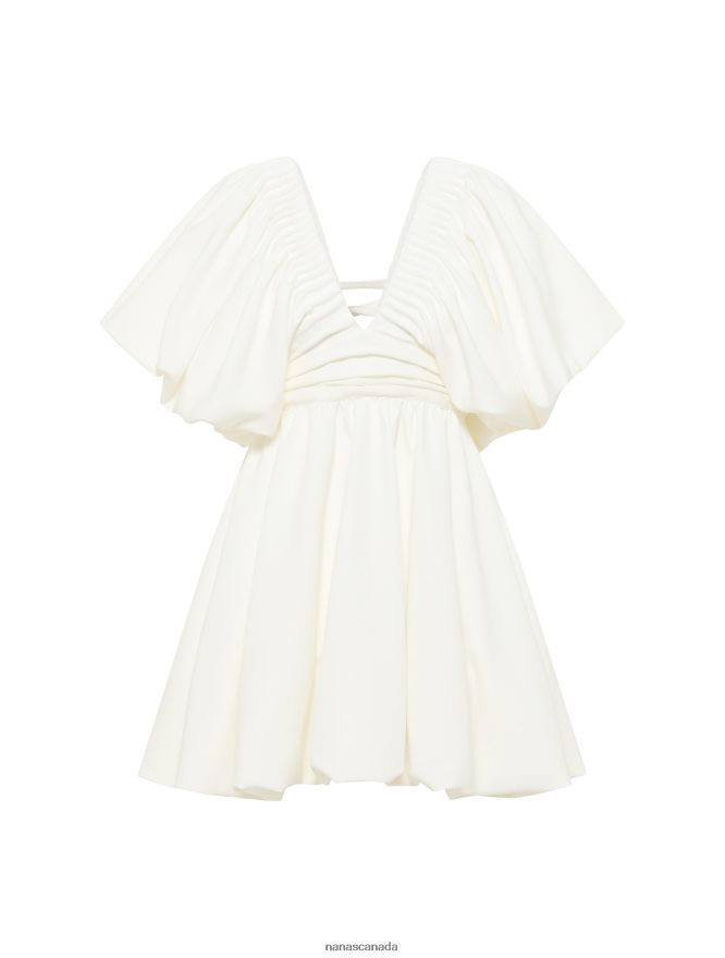 Nana's Canada Ecru Gaia Dress V06HD222