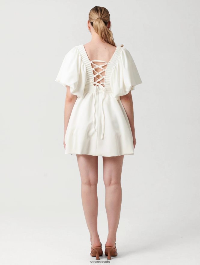 Nana's Canada Ecru Gaia Dress V06HD222