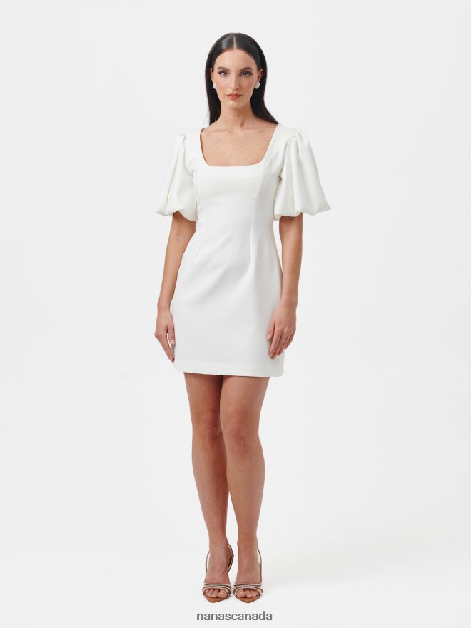 Nana's Canada Ecru Gigi Dress V06HD227