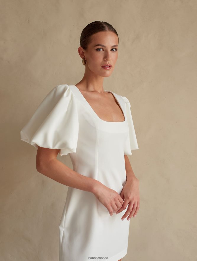 Nana's Canada Ecru Gigi Dress V06HD227