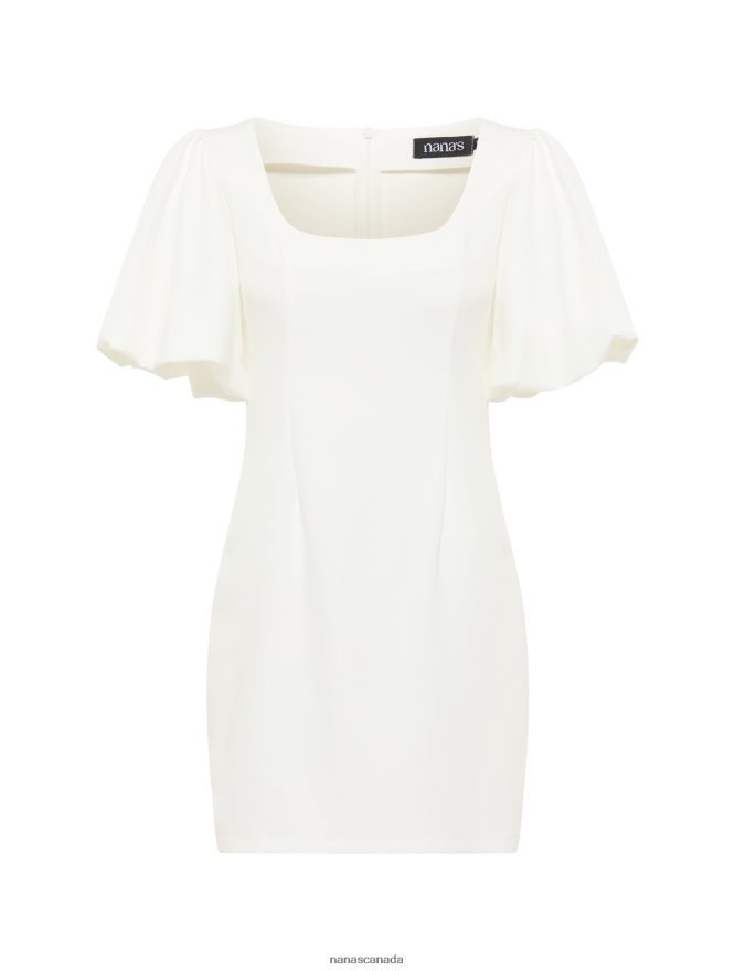 Nana's Canada Ecru Gigi Dress V06HD227