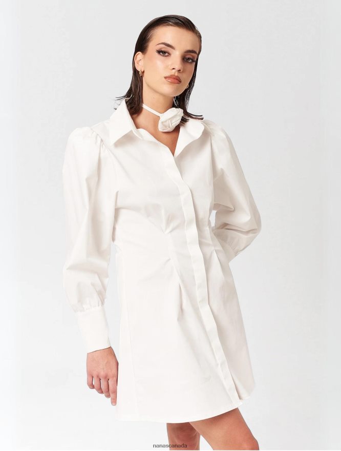 Nana's Canada Ecru Mastermind Dress V06HD213