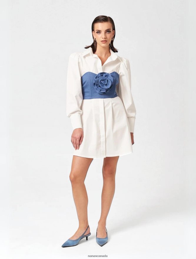 Nana's Canada Ecru Mastermind Dress V06HD213