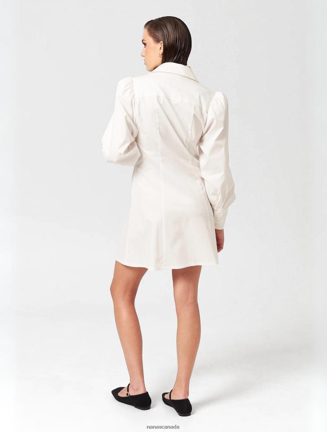 Nana's Canada Ecru Mastermind Dress V06HD213