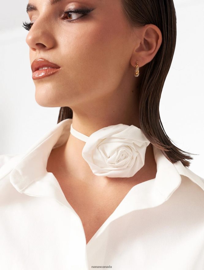 Nana's Canada Ecru Mastermind Dress V06HD213