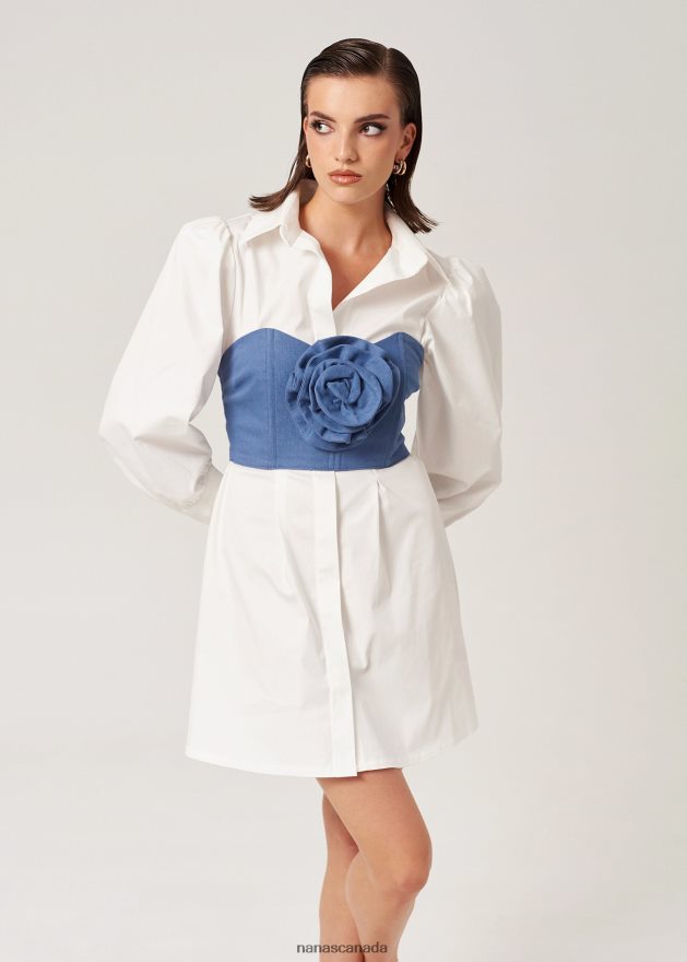 Nana's Canada Ecru Mastermind Dress V06HD213