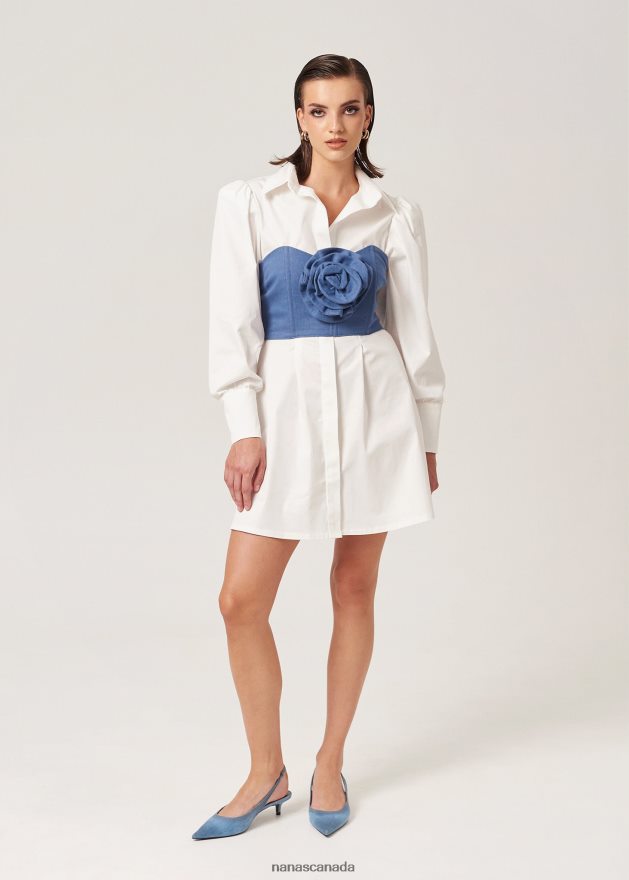 Nana's Canada Ecru Mastermind Dress V06HD213