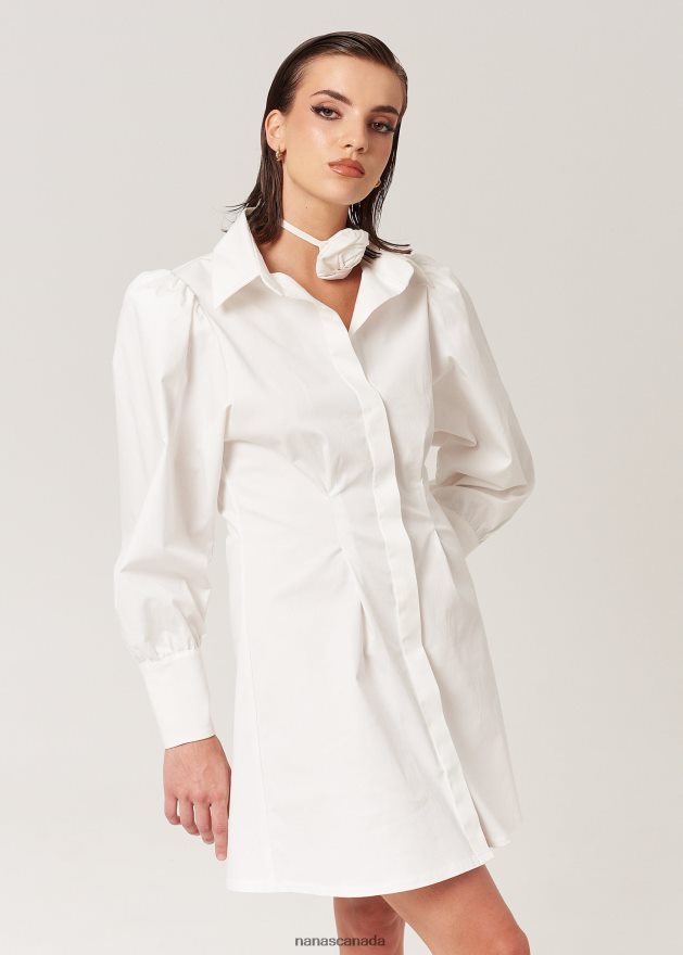 Nana's Canada Ecru Mastermind Dress V06HD213