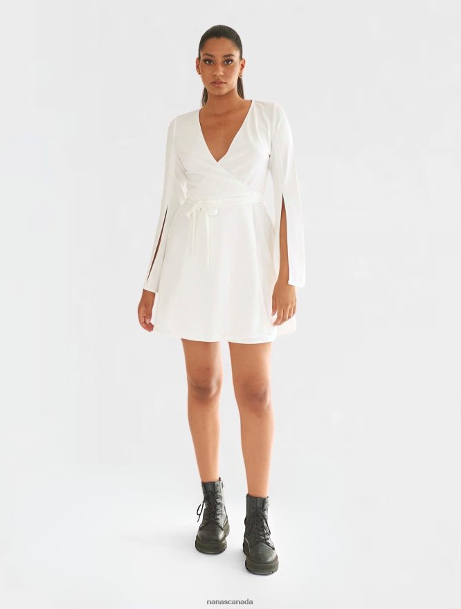 Nana's Canada Ecru Tina Dress V06HD266