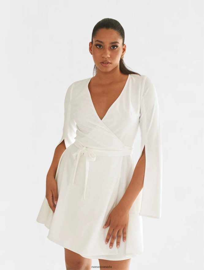 Nana's Canada Ecru Tina Dress V06HD266