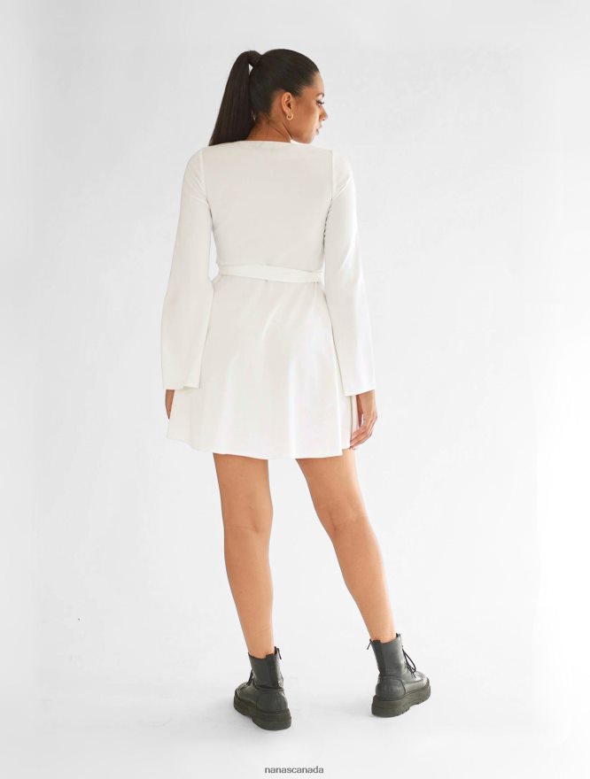 Nana's Canada Ecru Tina Dress V06HD266