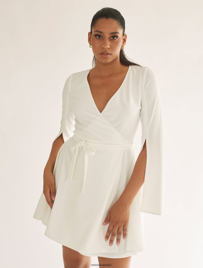 Nana's Canada Ecru Tina Dress V06HD266