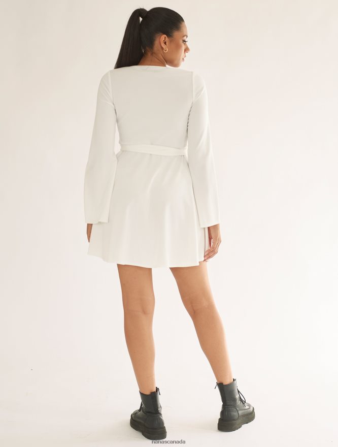 Nana's Canada Ecru Tina Dress V06HD266