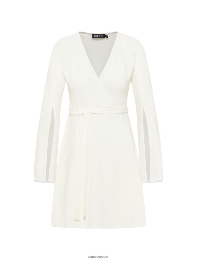 Nana's Canada Ecru Tina Dress V06HD266