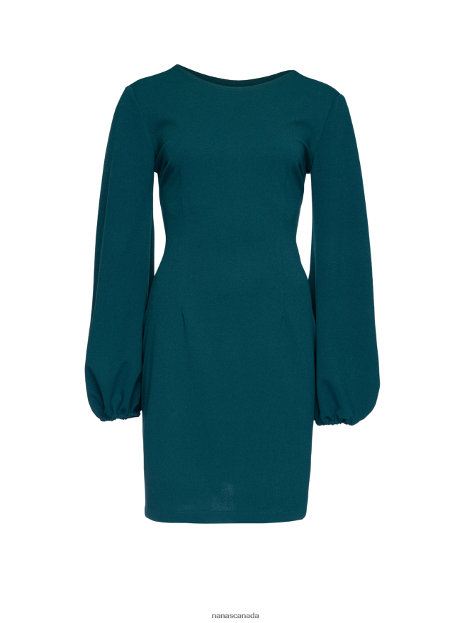 Nana's Canada Emerald Green Amira Dress V06HD221