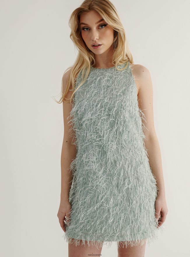 Nana's Canada Light Blue Thea Dress V06HD232