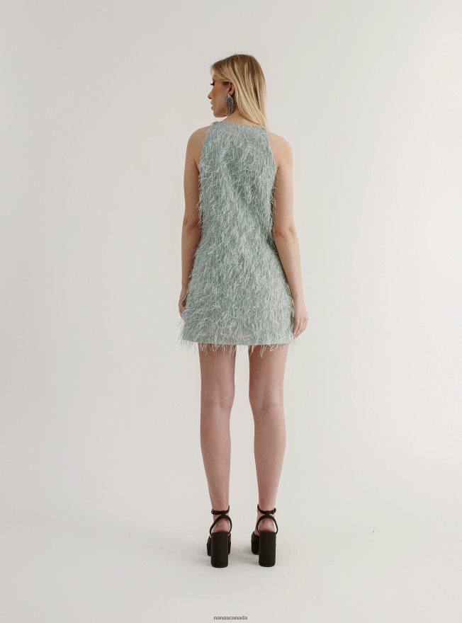 Nana's Canada Light Blue Thea Dress V06HD232