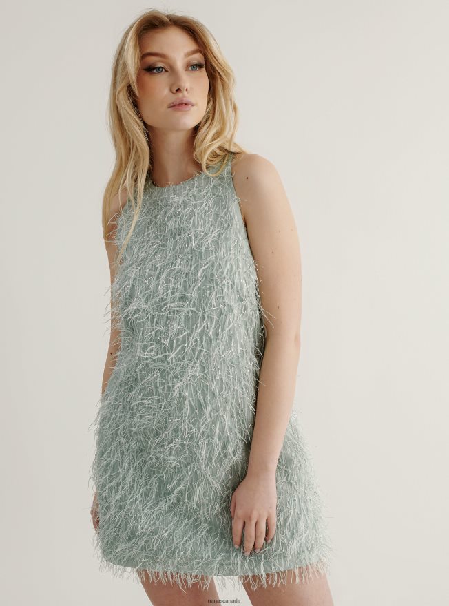 Nana's Canada Light Blue Thea Dress V06HD232