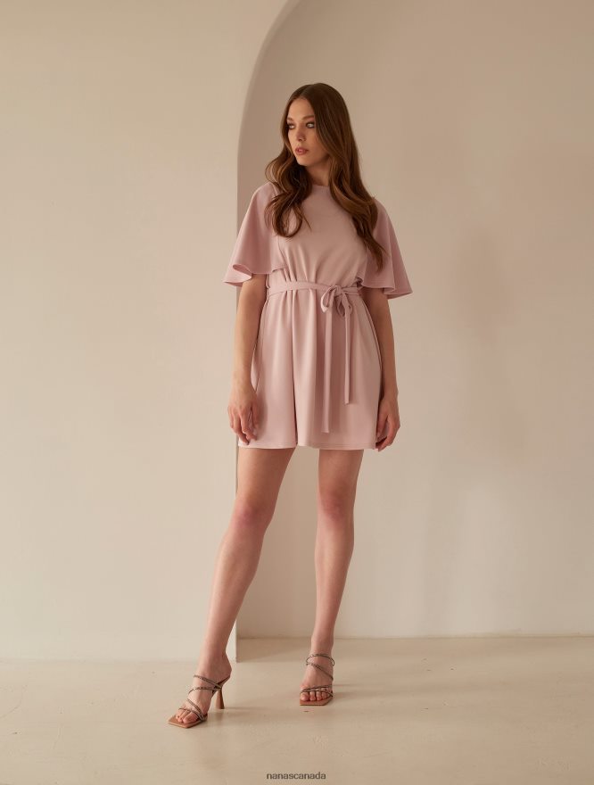 Nana's Canada Light Pink Stella Dress V06HD291
