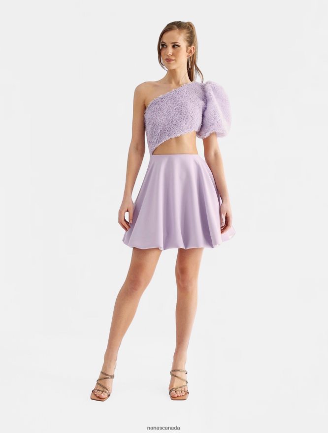 Nana's Canada Lilac Fleur Dress V06HD248