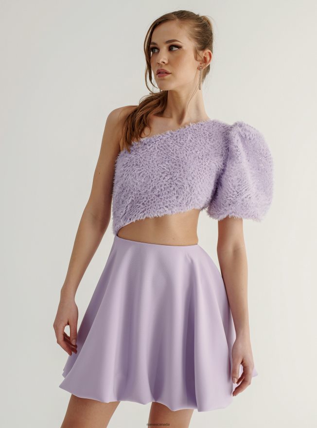 Nana's Canada Lilac Fleur Dress V06HD248