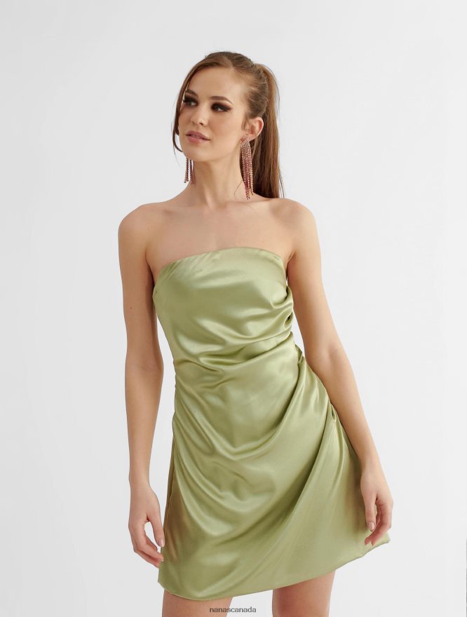 Nana's Canada Matcha Green Fearless Dress V06HD271
