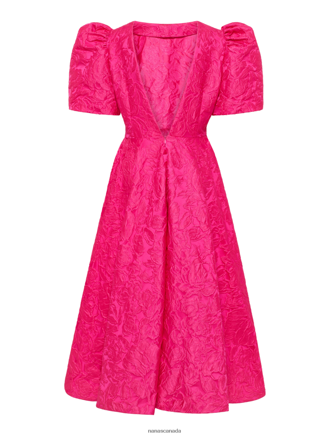 Nana's Canada Pink Carrie Dress V06HD237