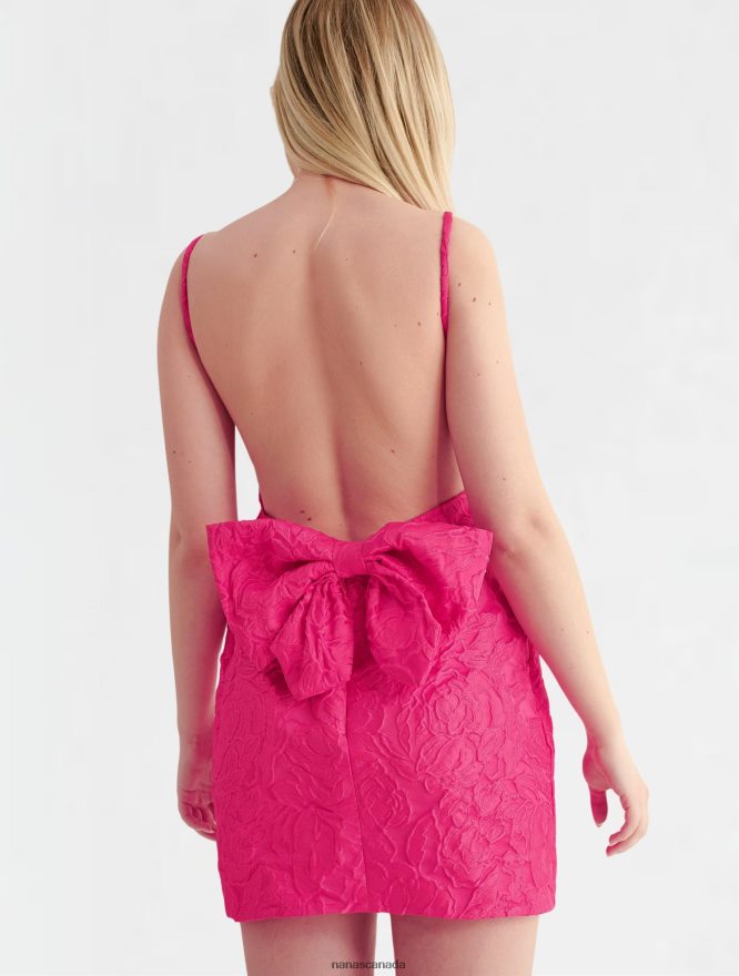 Nana's Canada Pink Rosalie Mini Dress V06HD238